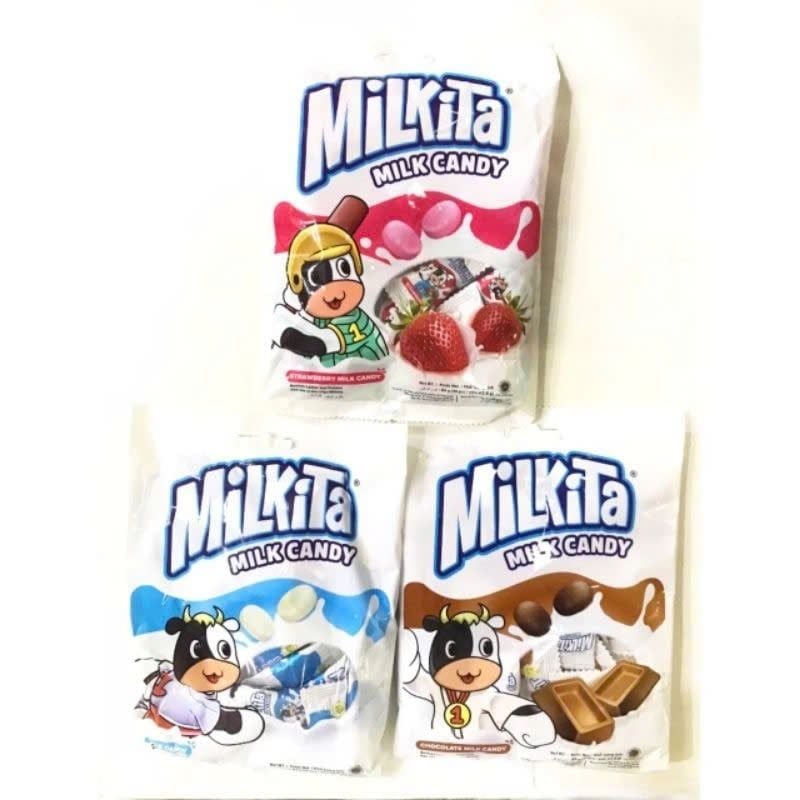  Kẹo Sữa Milkita Vị Sữa Milkita Milk Candy (Gói 84g) 