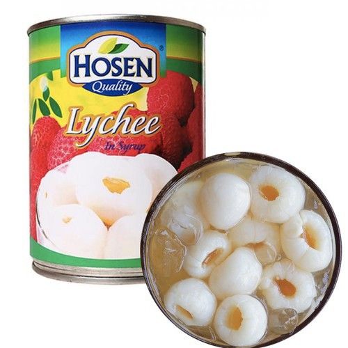  Vải ngâm Hosen - Lon 565gr 