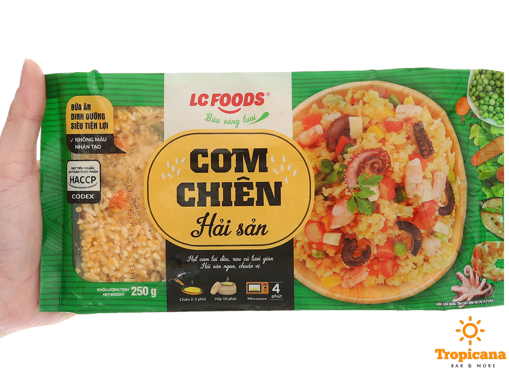  Cơm chiên Hải sản/ Dương Châu LC food - Túi 250gr 