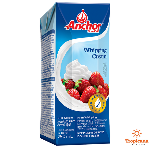  Kem sữa whipping cream Anchor - Hộp 250ml 