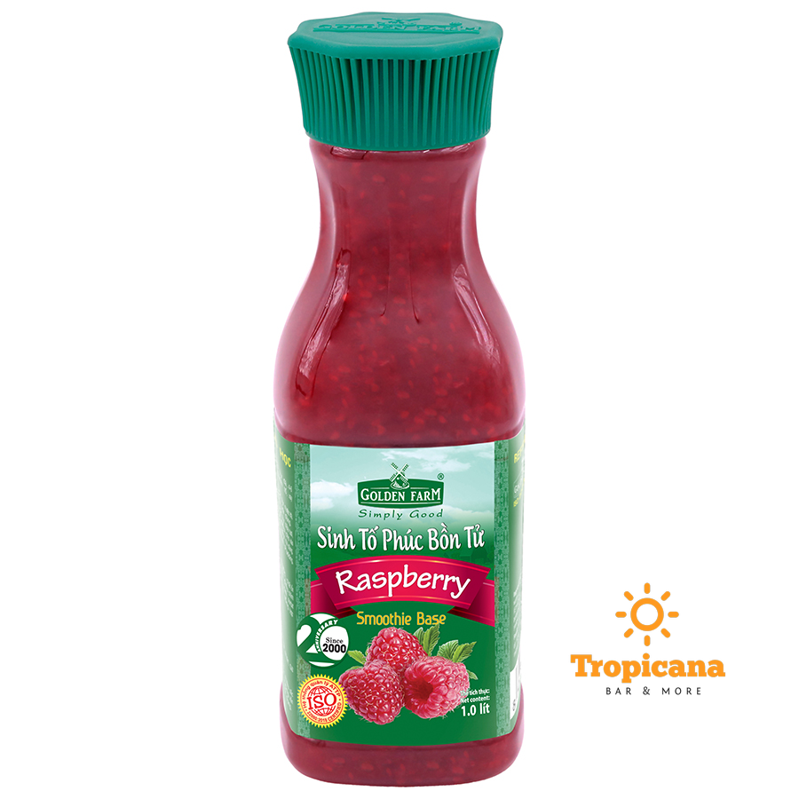  Sinh Tố Golden Farm Đủ mùi - Chai 1L 