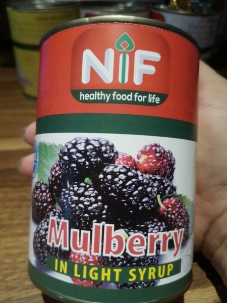  Dâu tằm nước đường NIF (Mulberry)  - Lon 560gr 