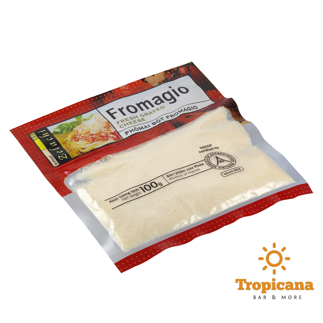  Phô mai bột Bottega Zelachi 100g 