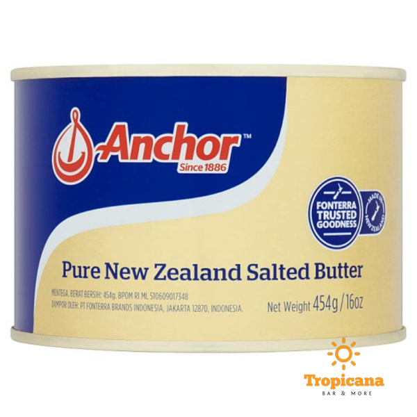  Bơ mặn lon Anchor New Zealand - 454gr 