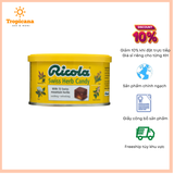  Kẹo thảo mộc Chanh & Bạc hà Ricola - Hộp 100gr 