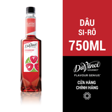  Syrup DaVinci Dâu Tây (Strawberry) - Chai 750ml 