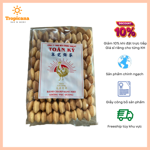  Bánh Champagne không đường Toàn Ký 500g - Nguyên liệu làm Tiramisu - Bánh sâmpanh / Bánh ladyfinger 