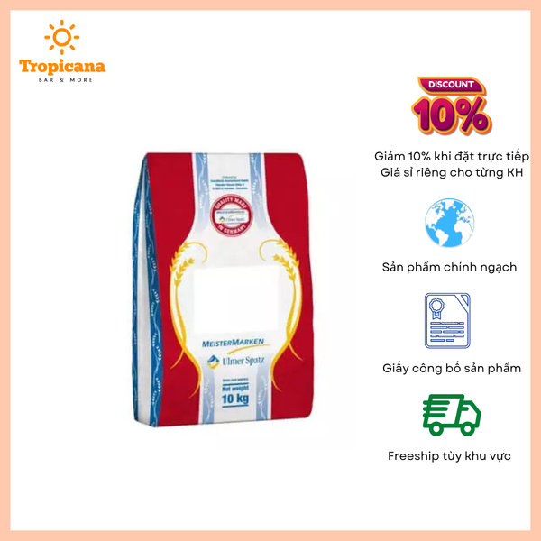  Bột bánh mì nguyên cám H CSM - Bịch 1kg 