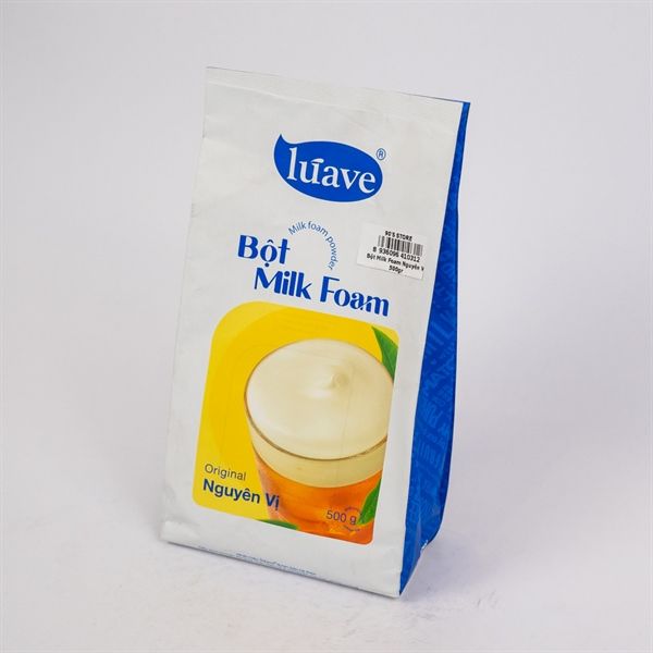  Bột Milk Foam Phô Mai/ Nguyên vị Luave - Bịch 500gr 