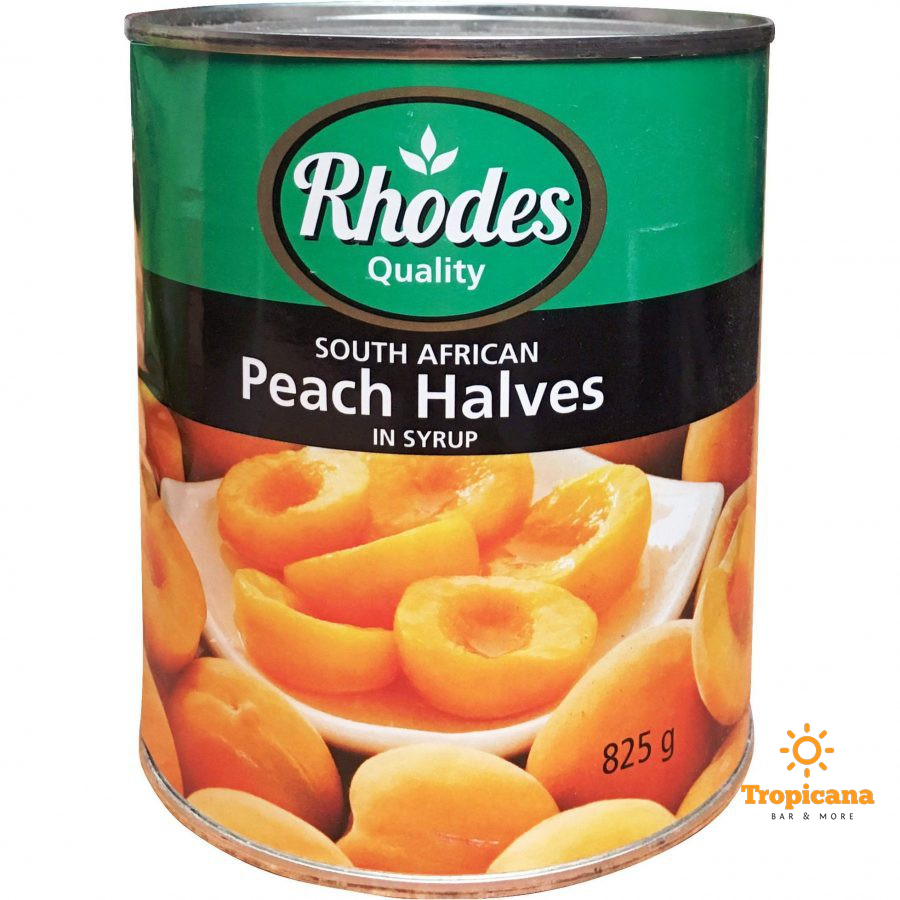  Đào ngâm Rhodes - Lon 825gr 