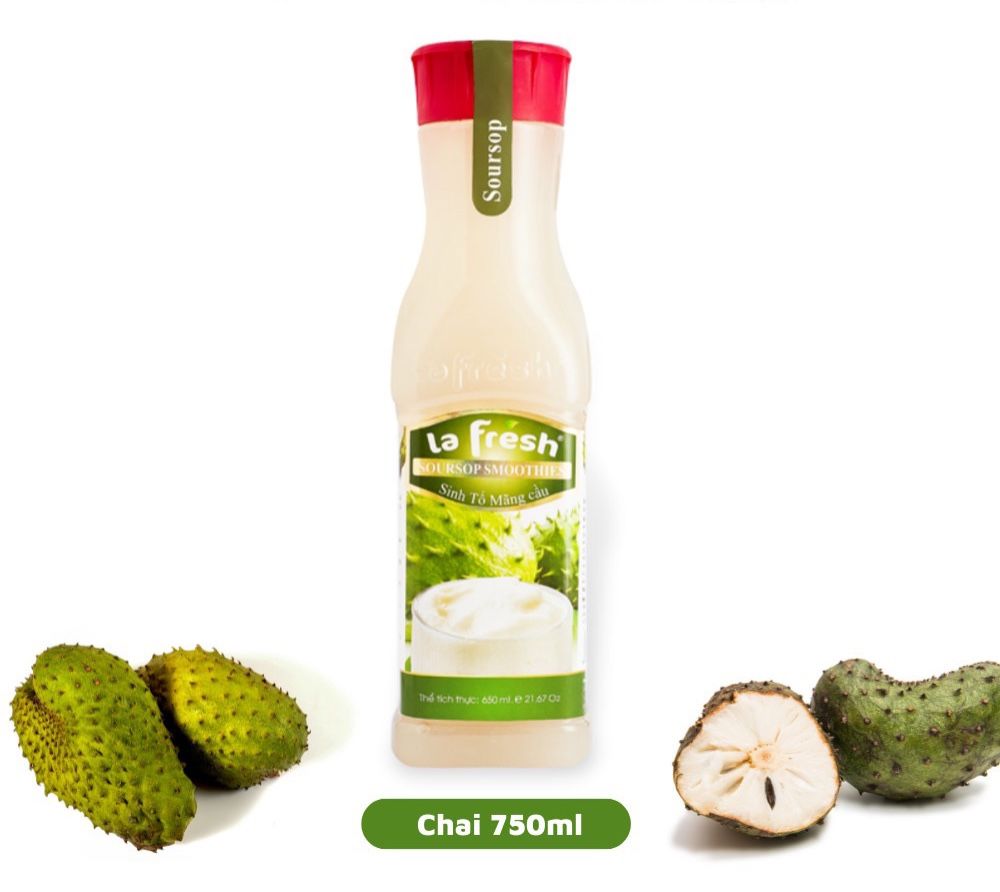  Sinh Tố trái cây La Frésh đủ vị - Chai 650ml 