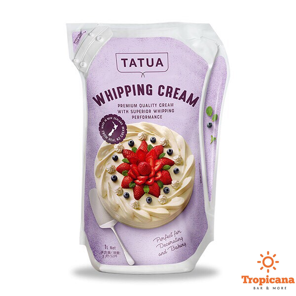  Kem Tươi Whipping Cream Tatua - Túi 1L 