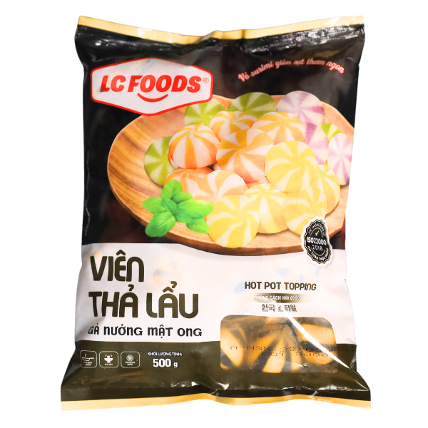  Viên thả lẩu các vị LC food - Bịch 500gr 