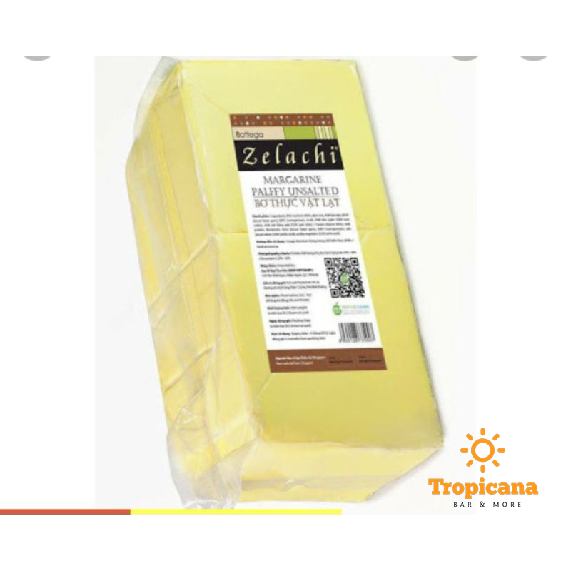  Bơ thực vật lạt Bottega Zelachi 1kg 