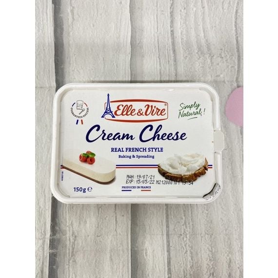  Cream Cheese (phô mai kem) Elle & Vire 150g 