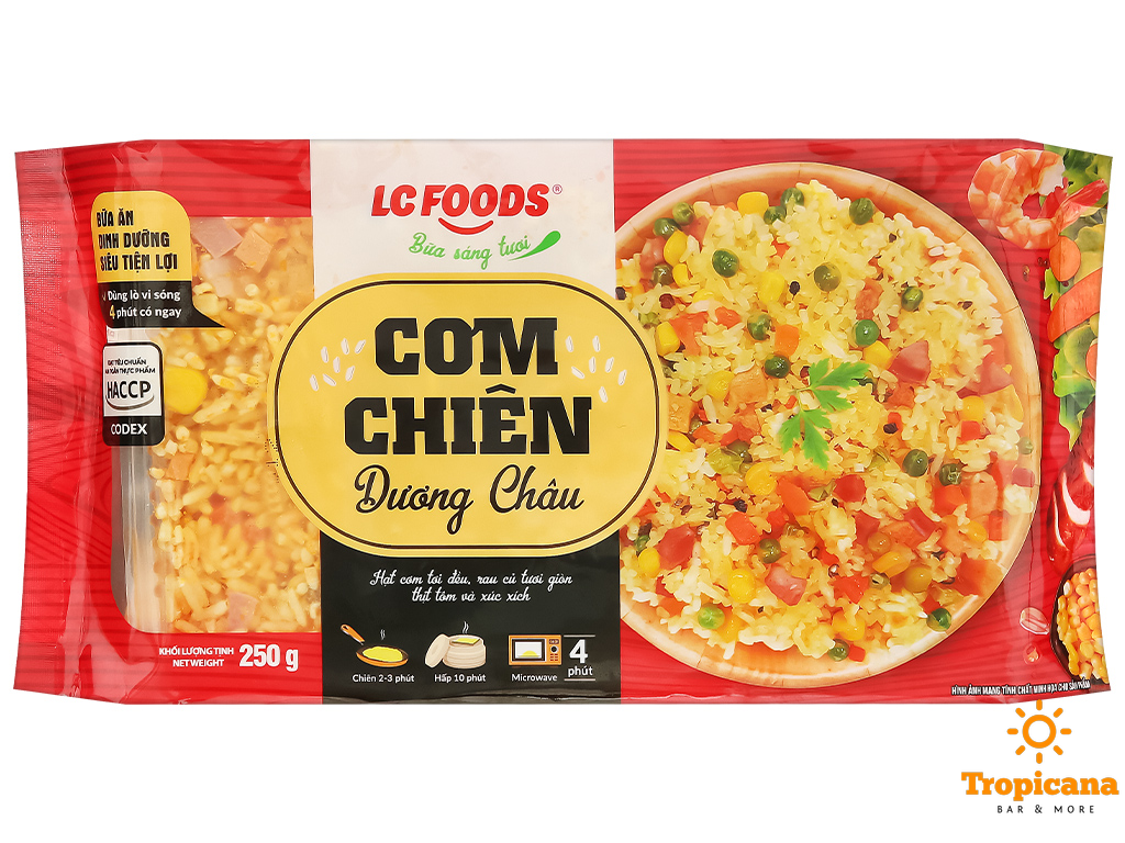  Cơm chiên Hải sản/ Dương Châu LC food - Túi 250gr 