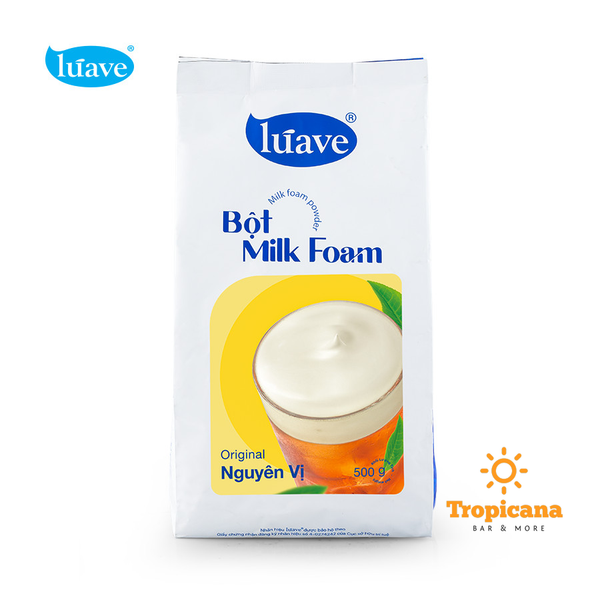  Bột Milk Foam Phô Mai/ Nguyên vị Luave - Bịch 500gr 