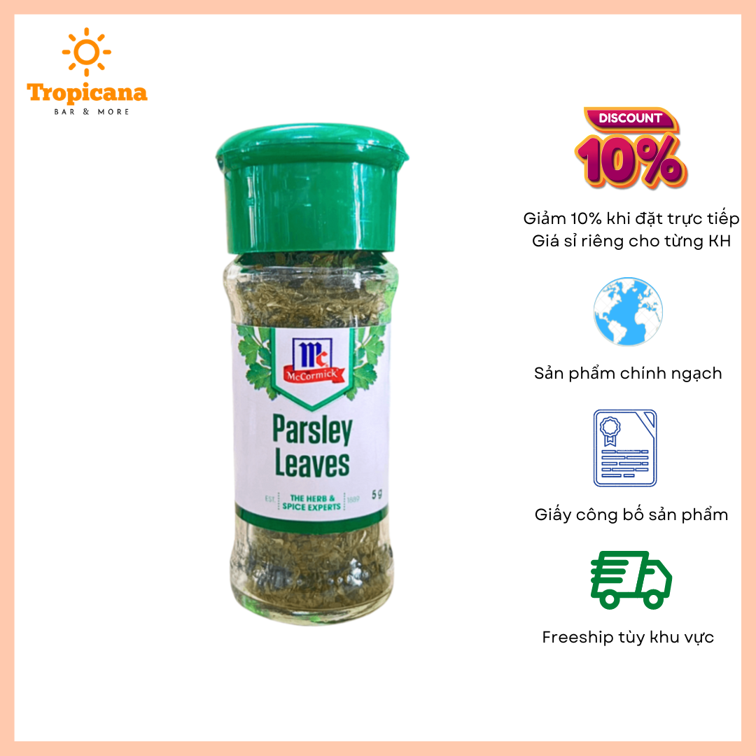  Lá mùi tây - Lọ 5g 