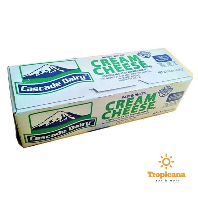  THÙNG Phô mai kem Creamcheese Cascade Dairy - 10 Khối 1,36kg 