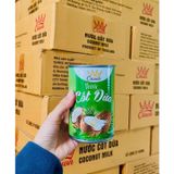  Nước Cốt Dừa Crown - Lon 400ml 