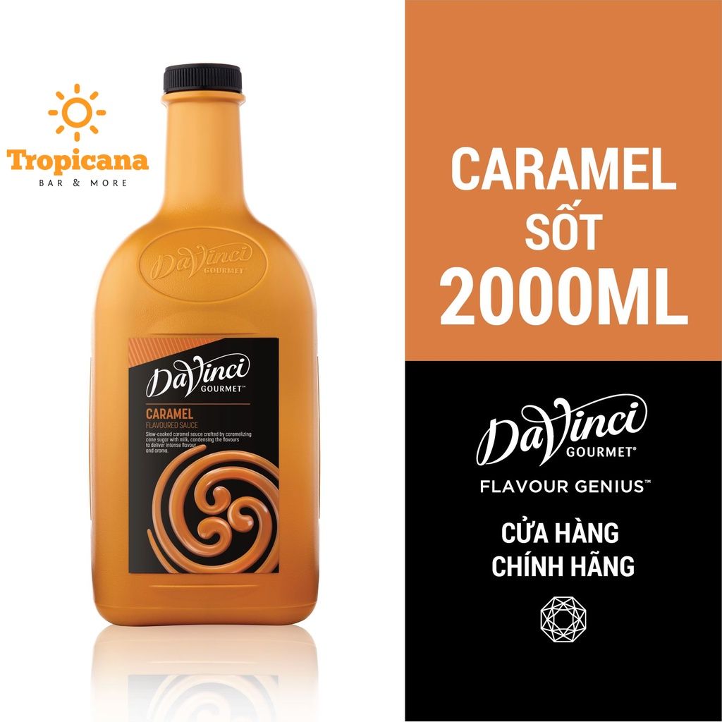  Sốt Sauce Davinci Gourmet đủ vị - Chai 2L 