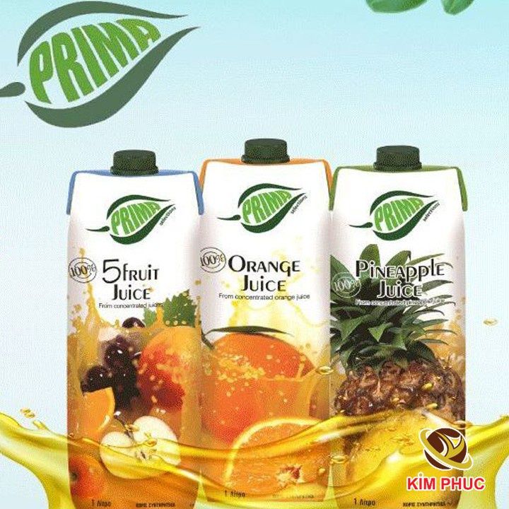  Nectar đào 50% Prima - Hộp 1L 