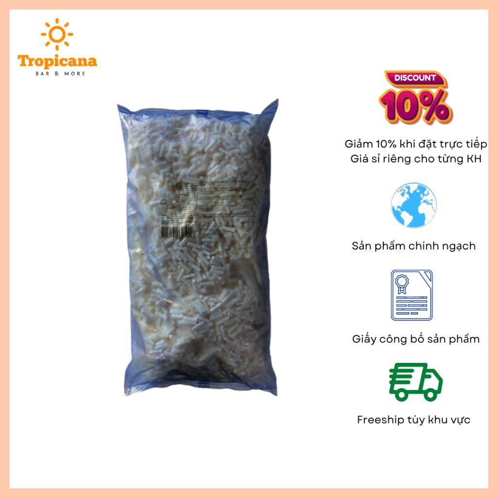  Phô mai Mozzarella Emborg - 2kg & 2.5kg 