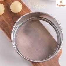  Rây bột tròn Inox 15cm 