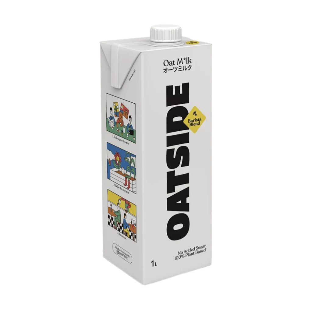  Sữa Yến Mạch OATSIDE Barista Oat Milk - Hộp 1L 