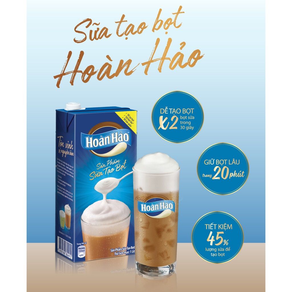  Sữa đặc có đường Hoàn Hảo hộp giấy - 1.270g 
