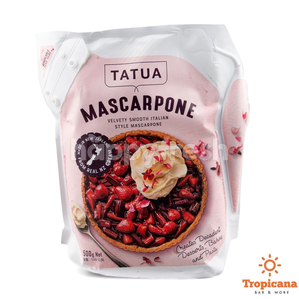 COMBO Whipping Tatua 1L và Mascarpone Cheese 500g - Nguyên liệu làm bánh Tiramisu 