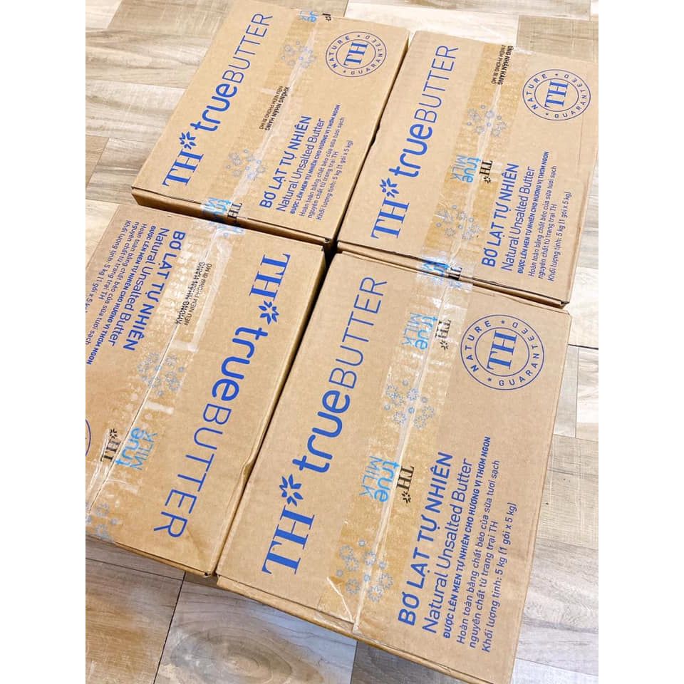  Bơ lạt tự nhiên TH True Butter - Thùng 5kg 