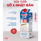  Sữa tươi thanh trùng MEIJI (xanh dương) - Hộp 946ml 