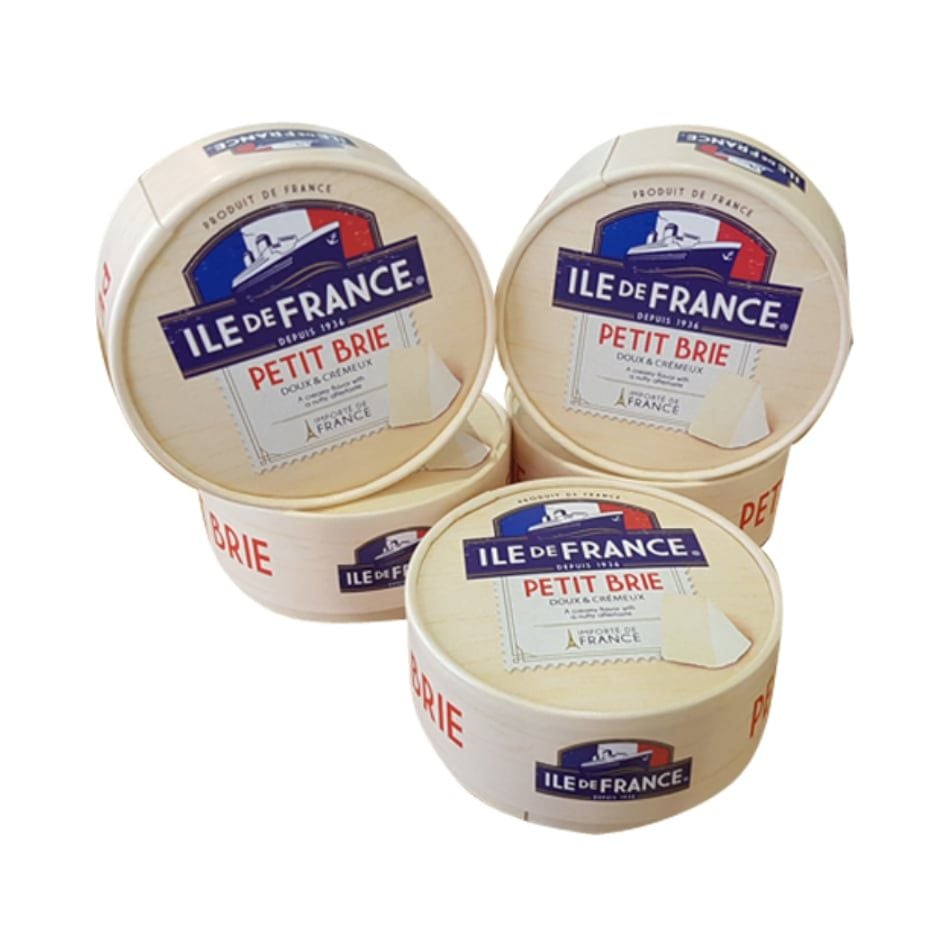  Phô mai Ile De France Petit Brie - Hộp 125g 