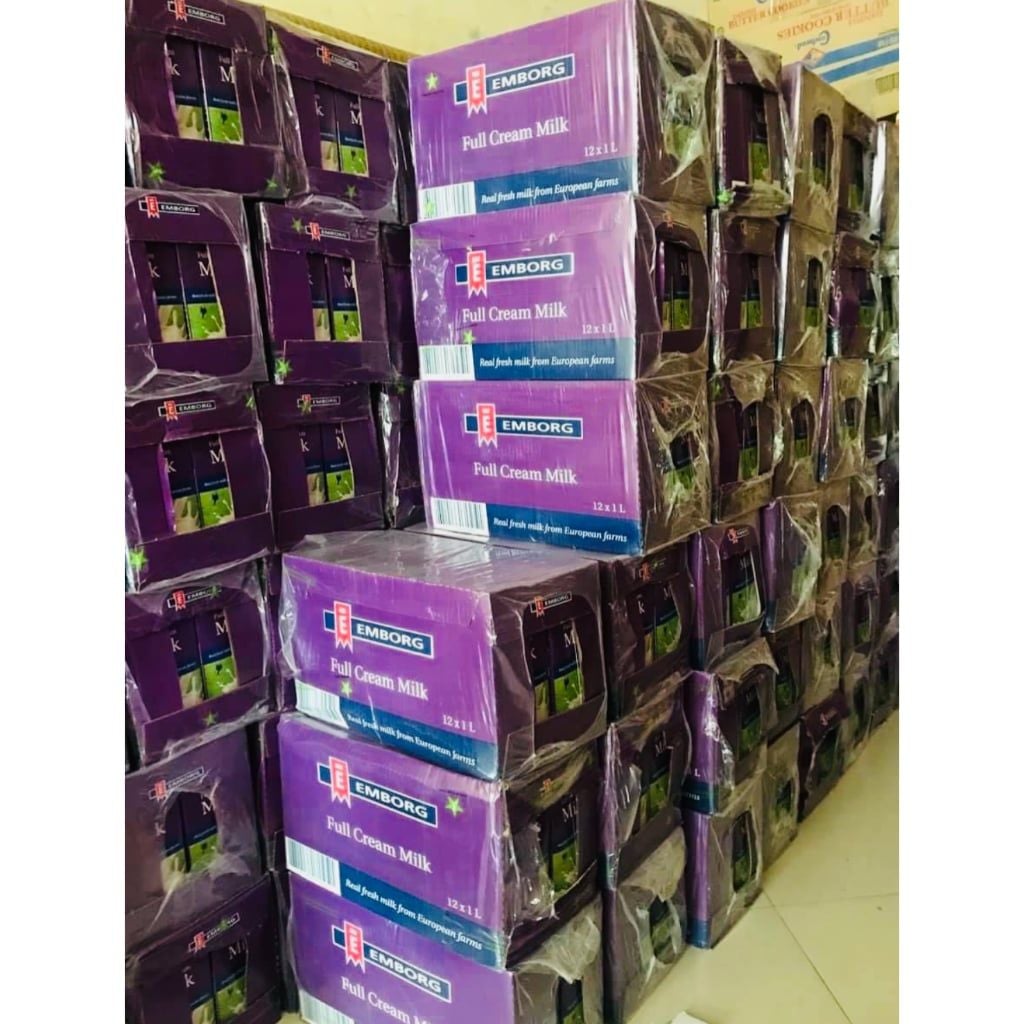  Sữa tươi Full Cream Emborg - Hôp 1L 