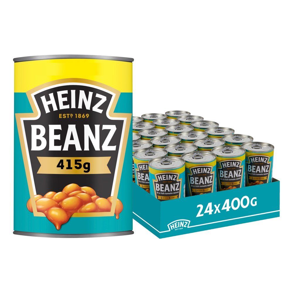  Đậu xốt cà hiệu Heinz - Lon 415gr 