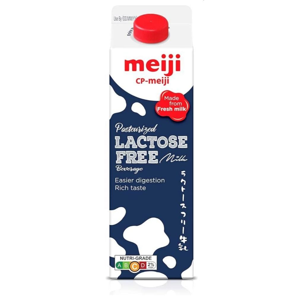  Sữa Tươi Thanh Trùng Meiji Nhật vị không đường Lactose - Hộp 946ml 