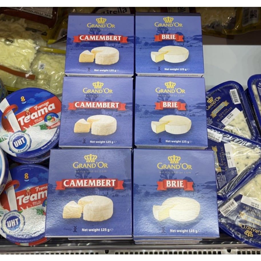  Phô Mai Brie Grand'Or - Hộp 125G 