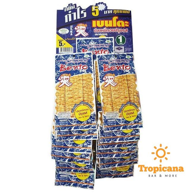  Mực Cay Bento Thái Lan - Dây 13 gói * 6gr 