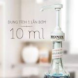  Vòi Bơm Monin Syrup 70cl & 1L bottle 5ml 
