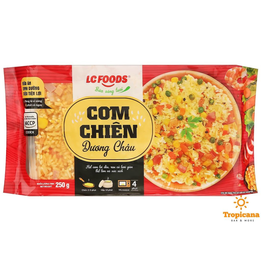  Cơm chiên Hải sản/ Dương Châu LC food - Túi 250gr 