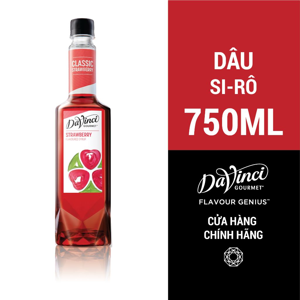  SET 6 Syrup Davinci Gourmet đủ mùi - Chai 750ml 