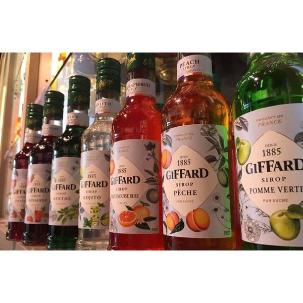  Syrup Giffard Táo Xanh (Green Apple) - Chai 1L 