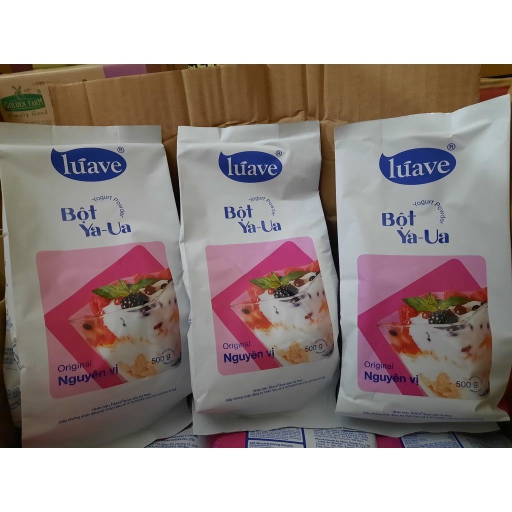  Bột Đá Xay Yogurt Luave - Bịch 500gr 