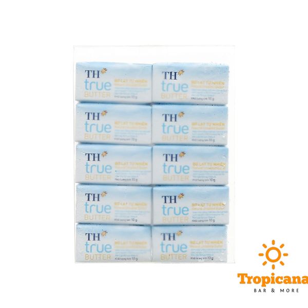  Bơ lạt TH True vỉ 100g (10 gói x 10g) [GIẢM 10% KHI ĐẶT HÀNG TRỰC TIẾP] 