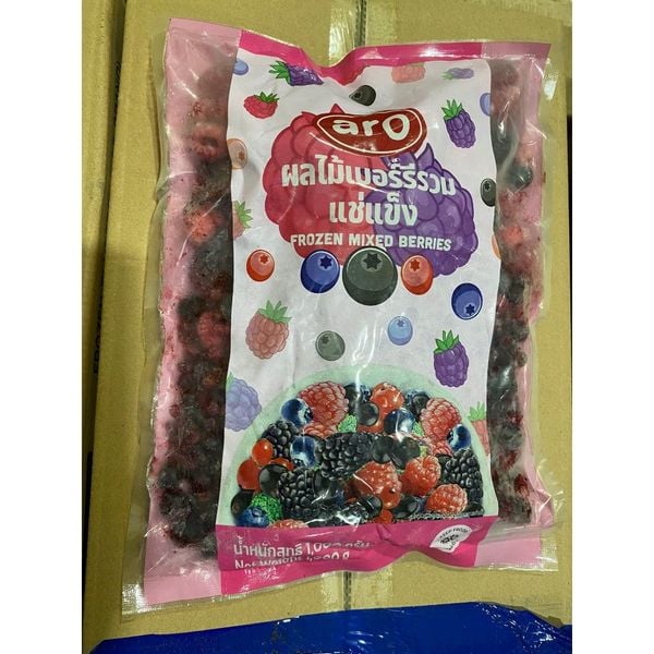  Hỗn hợp quả mọng Đông Lạnh Aro - 1kg 
