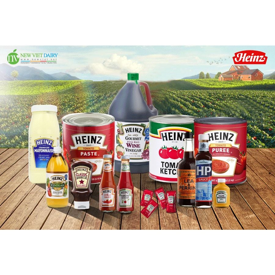  Tương cà Heinz nhập khẩu Thái Lan - Lon 3.3kg 