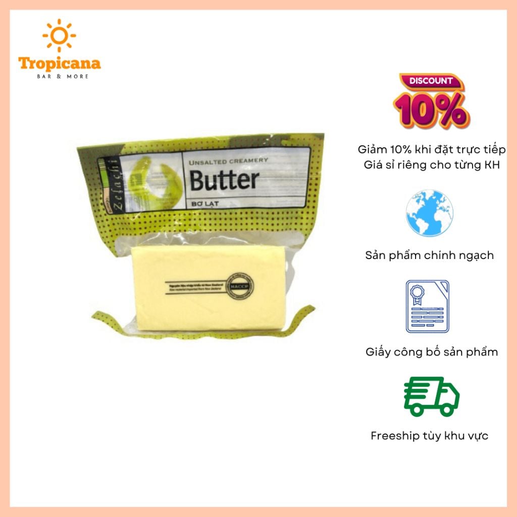  Bơ lạt Zelachi 250gr - New Zealand 