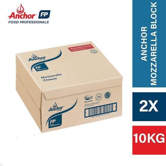 Phô Mai Mozzarella Anchor - Khối 10kg 