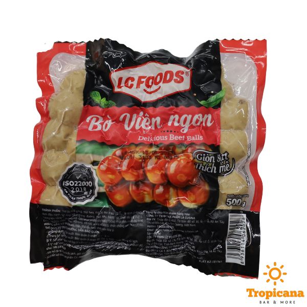  SET các loại viên ăn vặt Cá viên/ Tôm viên/ Đậu hũ phô mai LC food - Bịch 500gr 